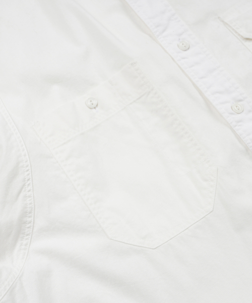 FRIZMWORKS(フリズムワークス)の「1920S CHAMBRAY WORK SHIRT _ WHITE(シャツ/ブラウス・メンズ・その他・MEDIUM/LARGE/X-LARGE/SMALL)」の3枚目の写真