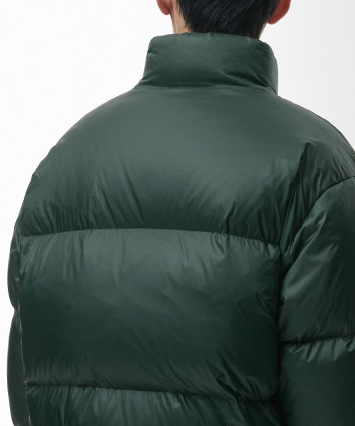 MUSINSA STANDARD（ムシンサスタンダード）の「リップストップダウンプファーショートパディングジャケット[レーシンググリーン]（ダウンジャケット/コート・メンズ・その他・SMALL/MEDIUM/LARGE）」の5枚目の写真
