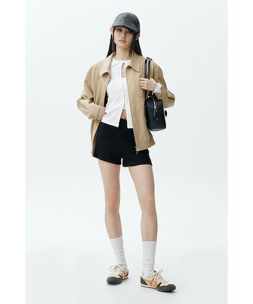TTUDEMENT(トュードメント)の「CLASSIC COTTON BLOUSON BEIGE(ブルゾン・レディース・その他・FREE)」の6枚目の写真