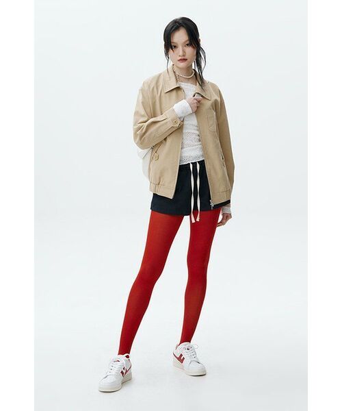 TTUDEMENT(トュードメント)の「CLASSIC COTTON BLOUSON BEIGE(ブルゾン・レディース・その他・FREE)」の7枚目の写真