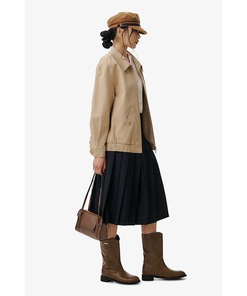 TTUDEMENT(トュードメント)の「CLASSIC COTTON BLOUSON BEIGE(ブルゾン・レディース・その他・FREE)」の8枚目の写真