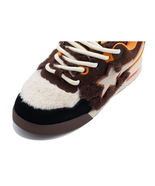 A BATHING APE(アベイシングエイプ)の「BAPE FLIP STA #3(スニーカー・メンズ・ブラウン/ブラック・12/10/8.5/8/9/7/9.5/11)」の8枚目の写真