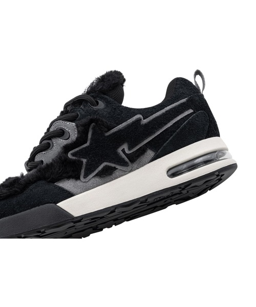 A BATHING APE(アベイシングエイプ)の「BAPE FLIP STA #3(スニーカー・メンズ・ブラウン/ブラック・12/10/8.5/8/9/7/9.5/11)」の9枚目の写真