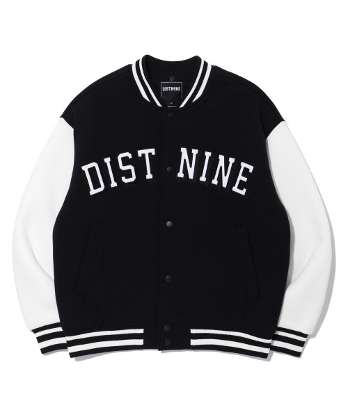 DISTN9NE(ディストナイン)の「アーチロゴバスティジャケット ブラック (LO4TU885-076)(スタジャン・メンズ・その他・95/100/105/90)」の2枚目の写真