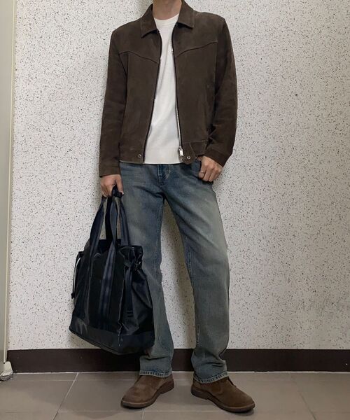 MUSINSA STANDARD（ムシンサスタンダード）の「[ビクトリアウール] ミニマルリブクルーネックニット [クリーム]（ニット/セーター・メンズ・その他・LARGE/MEDIUM/X-LARGE/XX-LARGE/SMALL）」の9枚目の写真
