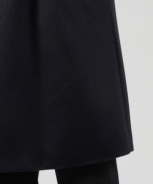 TOMORROWLAND （トゥモローランド）の「SUPER160’Sウール バルカラーコート（ステンカラーコート・メンズ・グレー系その他/ネイビー/カーキ・L/XS/S/M）」の17枚目の写真