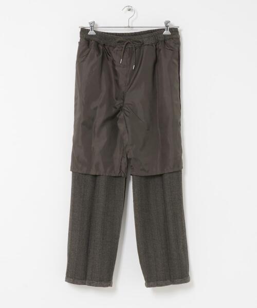 ITEMS URBANRESEARCH(アイテムズ アーバンリサーチ)の「ヘリンボン ウエストイージースラックス(その他パンツ・メンズ・ブラウン/ブラック/グレー・MEDIUM/LARGE)」の7枚目の写真