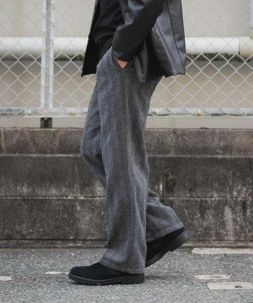 ITEMS URBANRESEARCH(アイテムズ アーバンリサーチ)の「ヘリンボン ウエストイージースラックス(その他パンツ・メンズ・ブラウン/ブラック/グレー・MEDIUM/LARGE)」の10枚目の写真