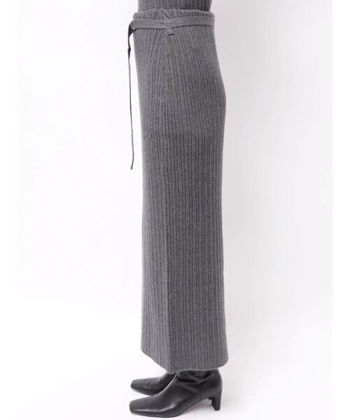 LAGUNAMOON（ラグナムーン）の「【POLO BCSコラボ】Iラインニットスカート（スカート・レディース・グレー/ネイビー/レッド・SMALL/MEDIUM）」の18枚目の写真