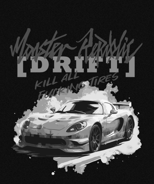 MONSTER REPUBLIC(モンスターリパブリック)の「ドリフトディグレイTシャツブラック(Tシャツ/カットソー・レディース・その他・LARGE/MEDIUM/SMALL/X-LARGE)」の2枚目の写真