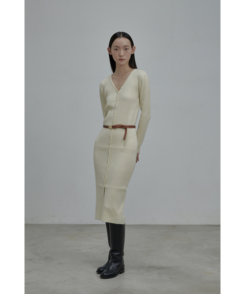 MAU SOLEUM(マウソレウム)の「Leone Knit Dress - Cream(ワンピース・レディース・その他・FREE)」の3枚目の写真