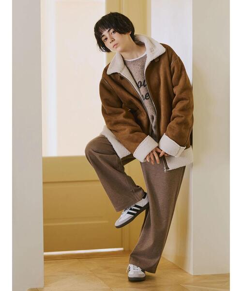 SM2（エスエムツー）の「ロゴニットプルオーバー（ニット/セーター・レディース・グレー/ブルー/チャコールグレー/キナリ/モカ・F）」の7枚目の写真