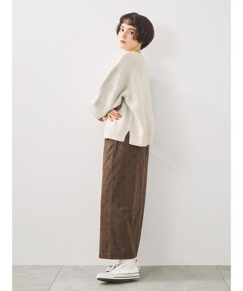 SM2（エスエムツー）の「ロゴニットプルオーバー（ニット/セーター・レディース・グレー/ブルー/チャコールグレー/キナリ/モカ・F）」の10枚目の写真