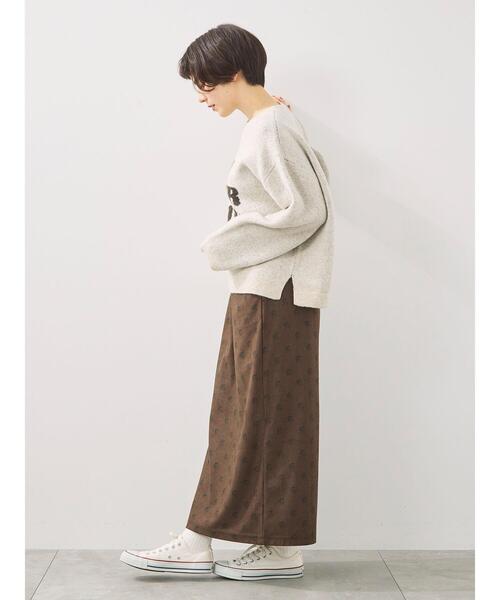 SM2（エスエムツー）の「ロゴニットプルオーバー（ニット/セーター・レディース・グレー/ブルー/チャコールグレー/キナリ/モカ・F）」の11枚目の写真