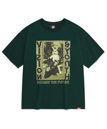 VISION STREET WEAR（ヴィジョンストリートウェア）の「VSW Rabbit Racer T-Shirts Dark Green（Tシャツ/カットソー）」