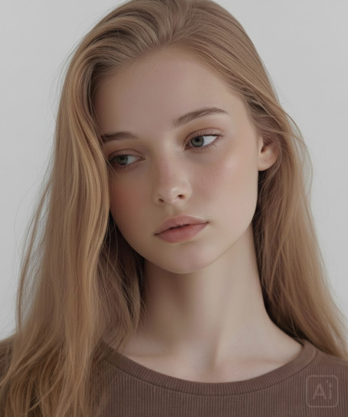 Diamond Layla(ダイアモンドレイラ)の「Modal Second Layer Longsleeve T101 Brown(Tシャツ/カットソー・レディース・ブラウン・MEDIUM/LARGE)」の6枚目の写真