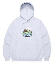PUNCH BEANS HOODIE LIGHT GREY(CV2CFUM413A)
