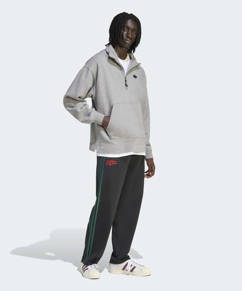 adidas（アディダス）の「GRAPHIC SWEAT / アディダスオリジナルス adidas Originals（パーカー・メンズ・パープル/グレー・XX-LARGE/3XL/LARGE/MEDIUM/SMALL/X-LARGE/X-SMALL）」の6枚目の写真