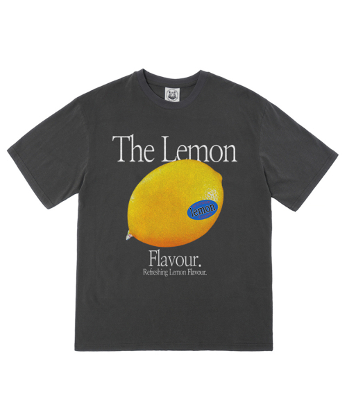 MATCHGLOBE(マッチグローブ)の「カラー レモン オーバーサイズ Tシャツ (ダークグレー)(Tシャツ/カットソー・レディース・その他・FREE)」の6枚目の写真