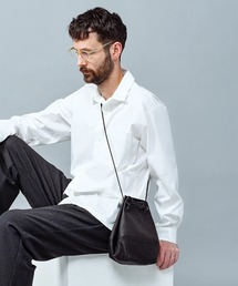MR.OLIVE | 【MR.OLIVE】IMPERMA-LEATHER /2WAY DRAWSTRING POUCH(ショルダーバッグ)