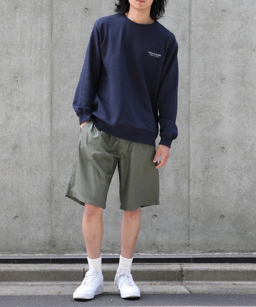 MAISON CLUB（メゾンクラブ）の「【MAISON CLUB】ワンポイント刺繍スウェット LESS IS MORE（スウェット・メンズ・ブラック/グレー/グリーン/ホワイト/ネイビー・M/L/2XL/XL）」の13枚目の写真