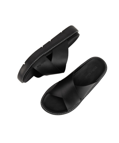 DIFFERSHOE(ディファーシュー)の「エクソルレザーサンダル5CM(サンダル・メンズ・ブラック・28cm/25cm/26cm/27cm)」の4枚目の写真