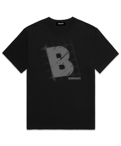 BARIGATE(バリゲート)の「B#オーバーフィット半袖Tシャツ(BS025)ブラック(Tシャツ/カットソー・レディース・その他・SMALL/MEDIUM/LARGE/X-LARGE/XX-LARGE)」の1枚目の写真