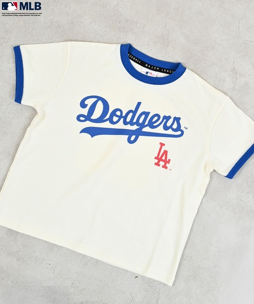 MLB(メジャーリーグベースボール)の「【MLB】別注プリントTシャツ(Tシャツ/カットソー・キッズ・ブラウン/チャコール/ネイビー/杢グレー/オフホワイト・100/80/110/90/130/120/150/140)」の8枚目の写真