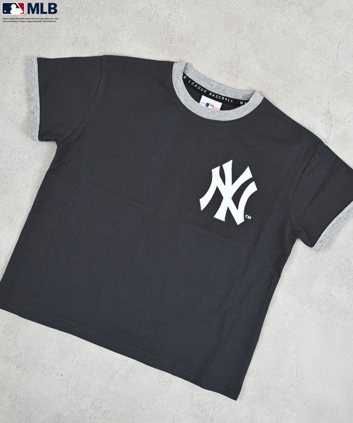MLB(メジャーリーグベースボール)の「【MLB】別注プリントTシャツ(Tシャツ/カットソー・キッズ・ブラウン/チャコール/ネイビー/杢グレー/オフホワイト・100/80/110/90/130/120/150/140)」の22枚目の写真