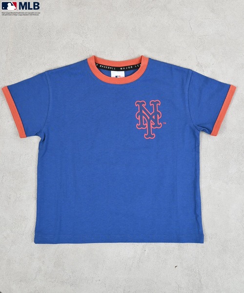 MLB(メジャーリーグベースボール)の「【MLB】別注プリントTシャツ(Tシャツ/カットソー・キッズ・ブラウン/チャコール/ネイビー/杢グレー/オフホワイト・100/80/110/90/130/120/150/140)」の20枚目の写真