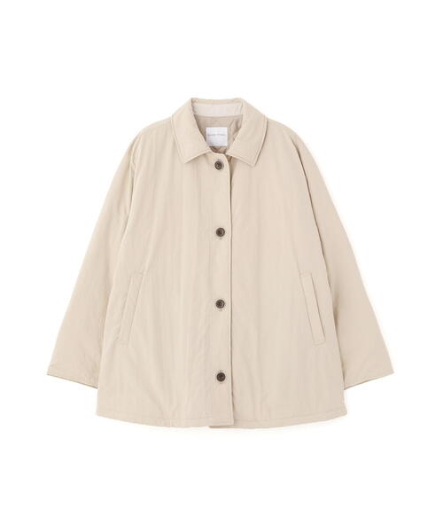 human woman（ヒューマンウーマン）の「◆中綿ブルゾン（ブルゾン・レディース・ベージュ/ブルー・MEDIUM）」の3枚目の写真