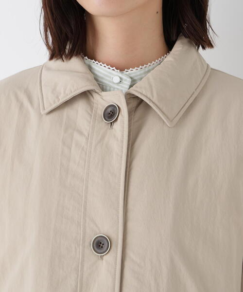 human woman（ヒューマンウーマン）の「◆中綿ブルゾン（ブルゾン・レディース・ベージュ/ブルー・MEDIUM）」の11枚目の写真