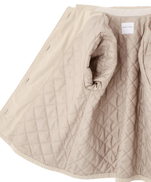 human woman（ヒューマンウーマン）の「◆中綿ブルゾン（ブルゾン・レディース・ベージュ/ブルー・MEDIUM）」の15枚目の写真