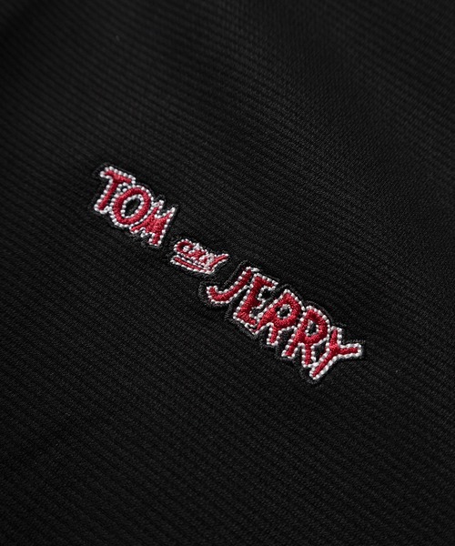 Tom&Jerry(トムアンドジェリー)の「【71】【TOM&JERRY/トムとジェリー】リップルダンボール アップリケ サガラ刺繍 ジップパーカー/メンズ/レディース/ユニセックス(パーカー・レディース・ブラック/チャコールグレー/アッシュグレー/ライトグレー・M/L/XL)」の12枚目の写真