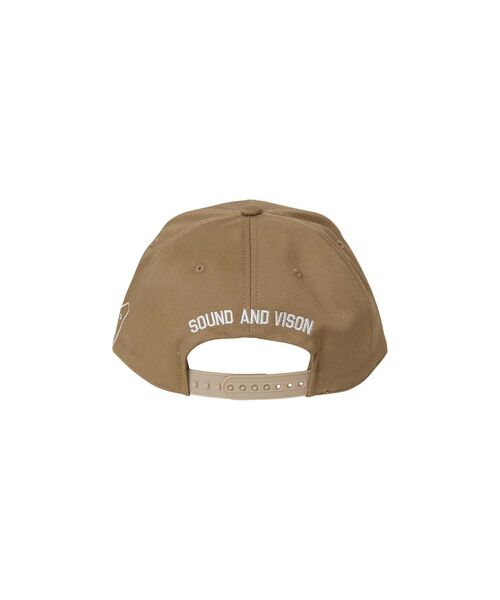 HYSTERIC GLAMOUR(ヒステリックグラマー)の「HYS GUITAR GIRL刺繍 キャップ(キャップ・メンズ・ネイビー/ベージュ/ブラック・FREE)」の4枚目の写真