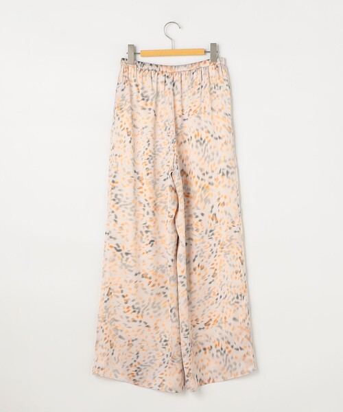 NOLLEY’S Sophi（ノーリーズソフィ）の「ウォッシャブルブラープリントイージーパンツ（その他パンツ・レディース・ピンク系その他/ホワイト系その他2・38）」の11枚目の写真