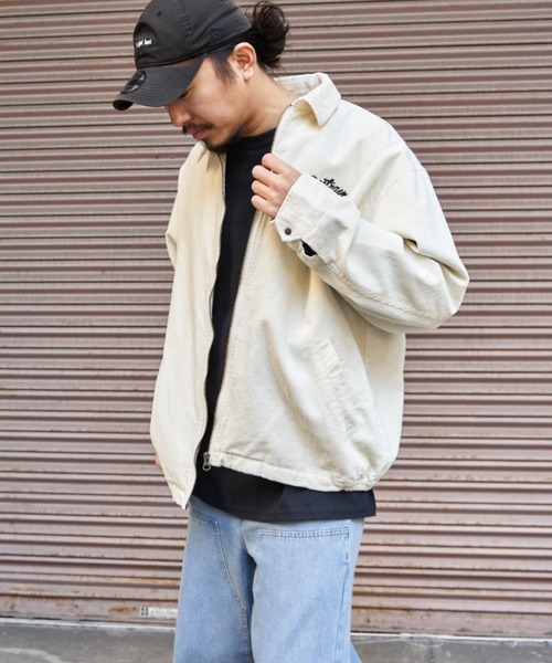 NO NEED(ノーニード)の「トラコーデュロイジャケット(ブルゾン・メンズ・アイボリー/ネイビー/ミント・M/L/LL)」の21枚目の写真