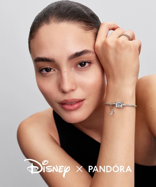 PANDORA（パンドラ）の「ディズニー プリンセス ストーリーブック スネークチェーン ブレスレット（ブレスレット・レディース・シルバー×ゴールド・18cm/17cm/16cm/20cm/19cm）」の6枚目の写真