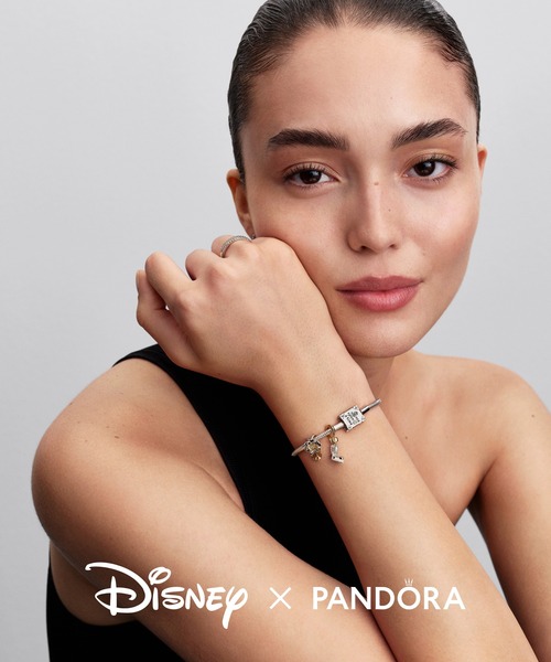 PANDORA（パンドラ）の「ディズニー プリンセス ストーリーブック スネークチェーン ブレスレット（ブレスレット・レディース・シルバー×ゴールド・18cm/17cm/16cm/20cm/19cm）」の7枚目の写真