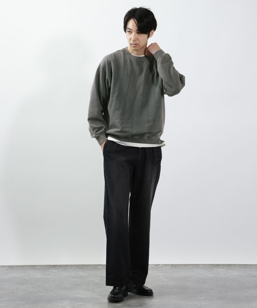 BAYFLOW（ベイフロー）の「SNOWスラブレイヤード（Tシャツ/カットソー・メンズ・ピンク/チャコール/ベージュ/ブルー・MEDIUM/LARGE）」の18枚目の写真