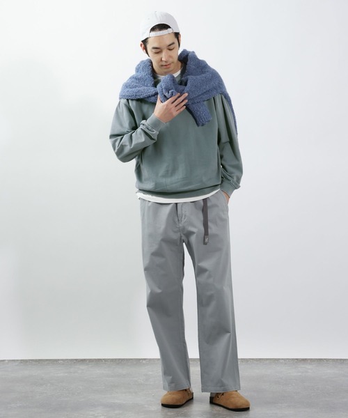 BAYFLOW（ベイフロー）の「SNOWスラブレイヤード（Tシャツ/カットソー・メンズ・ピンク/チャコール/ベージュ/ブルー・MEDIUM/LARGE）」の5枚目の写真