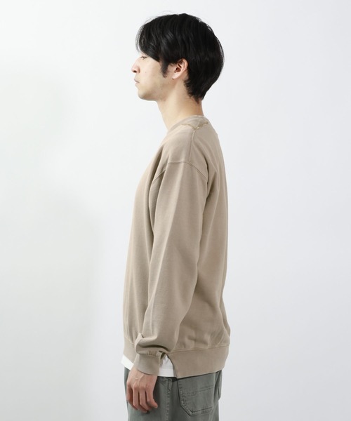 BAYFLOW（ベイフロー）の「SNOWスラブレイヤード（Tシャツ/カットソー・メンズ・ピンク/チャコール/ベージュ/ブルー・MEDIUM/LARGE）」の8枚目の写真