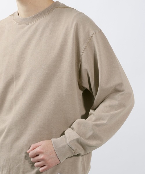 BAYFLOW（ベイフロー）の「SNOWスラブレイヤード（Tシャツ/カットソー・メンズ・ピンク/チャコール/ベージュ/ブルー・MEDIUM/LARGE）」の12枚目の写真