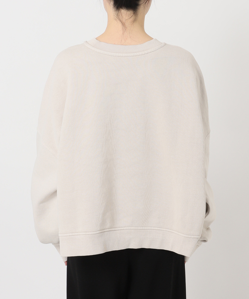 Deuxieme Classe（ドゥーズィエムクラス）の「【ENTIRE STUDIOS / エンタイアスタジオ】 BOX CREW SWEAT（スウェット・レディース・アイボリー・FREE）」の4枚目の写真