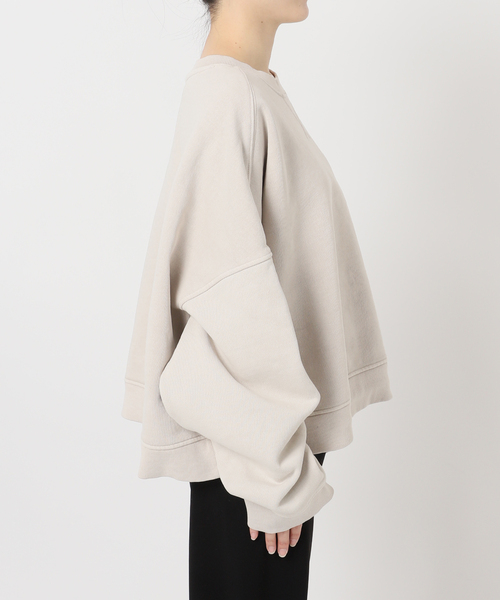 Deuxieme Classe（ドゥーズィエムクラス）の「【ENTIRE STUDIOS / エンタイアスタジオ】 BOX CREW SWEAT（スウェット・レディース・アイボリー・FREE）」の5枚目の写真