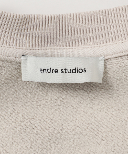Deuxieme Classe（ドゥーズィエムクラス）の「【ENTIRE STUDIOS / エンタイアスタジオ】 BOX CREW SWEAT（スウェット・レディース・アイボリー・FREE）」の8枚目の写真