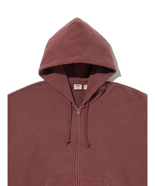 Levi's（リーバイス）の「Levi's/リーバイス HAYES BOXY フルジップ スウェットシャツ（パーカー・メンズ・ピンク・XL/L/M/S）」の9枚目の写真