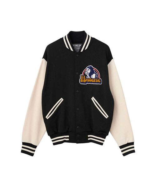 【超美品】HYSTERIC GLAMOUR/ヒステリックグラマースタジャン 袖革 HYSTERIC GLAMOUR/ヒステリックグラマースタジャン 袖革