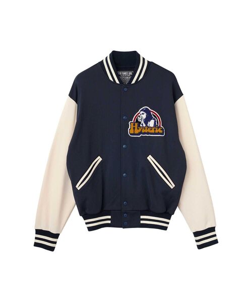 HYSTERIC GLAMOUR（ヒステリックグラマー）の「SMOKING GIRLワッペン スタジャン（スタジャン・メンズ・ブラック/ネイビー/レッド・X-LARGE/LARGE/MEDIUM/SMALL）」の11枚目の写真