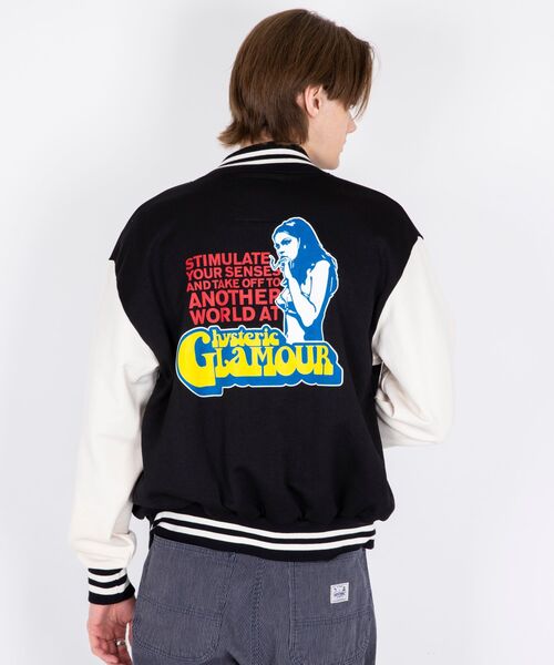 SMOKING GIRLワッペン スタジャン（スタジャン）｜HYSTERIC GLAMOUR